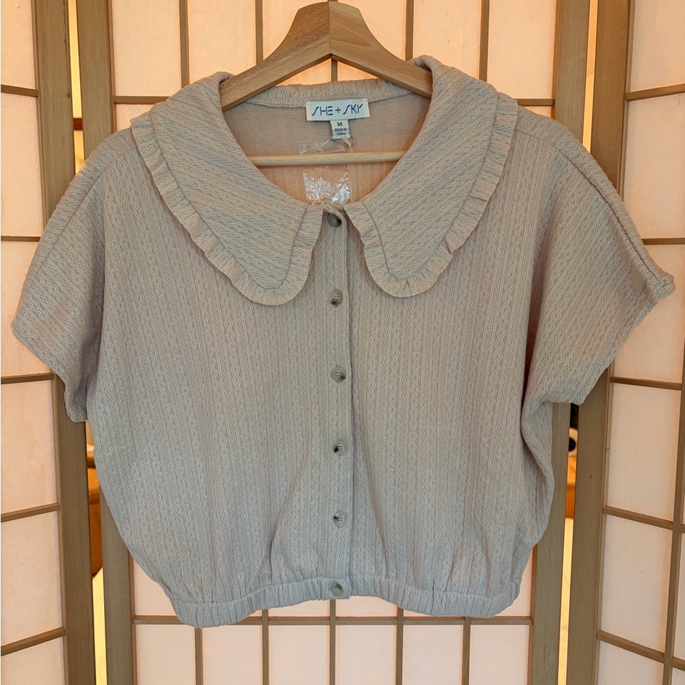 NWT She + Sky Top